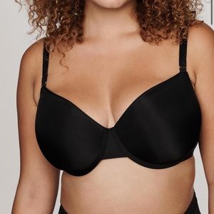 NWOT CUUP Demi Bra in Black